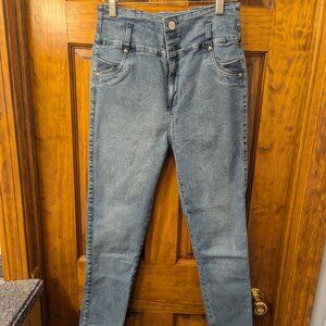 Nicolette Shapewear Trisha Stretchy Butt Lift Blue Jeans US Size: 09